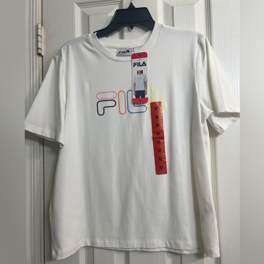 New Fila women’s White T-shirt
